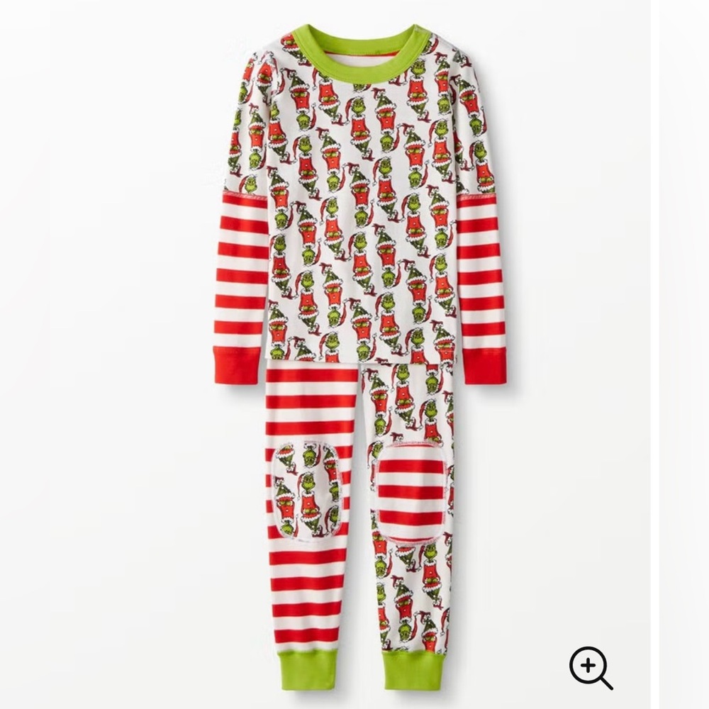 HANNA ANDERSSON// Grinch Christmas Holiday Kids PJs